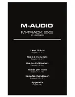 Preview for 1 page of M-Audio M-TRACK 2X2 User Manual