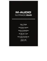 M-Audio M-Track Hub User Manual preview