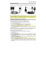 Предварительный просмотр 9 страницы M-Audio M-Track Hub User Manual