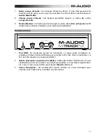 Предварительный просмотр 11 страницы M-Audio M-TRACK plus User Manual