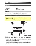 Предварительный просмотр 12 страницы M-Audio M-TRACK plus User Manual