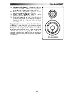 Предварительный просмотр 27 страницы M-Audio M3-6 User Manual