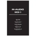 Предварительный просмотр 1 страницы M-Audio M3-8 User Manual