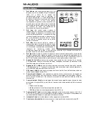 Предварительный просмотр 12 страницы M-Audio M3-8 User Manual