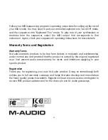 Preview for 25 page of M-Audio MIDISPORT 1x1 User Manual