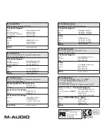 Preview for 26 page of M-Audio MIDISPORT 1x1 User Manual