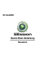 M-Audio Monitor _QSG_DE01 (German) Quick Start Anleitung preview