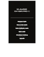 M-Audio OXYGEN PRO49 Quick Start Manual preview