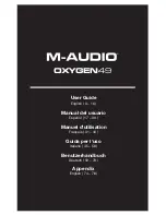 Preview for 1 page of M-Audio OXYGEN49 User Manual