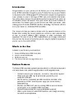 Preview for 2 page of M-Audio RAD-050503 User Manual