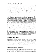 Preview for 4 page of M-Audio RAD-050503 User Manual