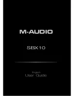 Preview for 1 page of M-Audio SBX10 User Manual