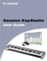 M-Audio Session KeyStudio User Manual preview