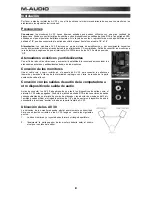 Предварительный просмотр 8 страницы M-Audio Studiophile AV 30 User Manual