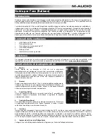 Предварительный просмотр 15 страницы M-Audio Studiophile AV 30 User Manual