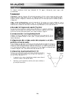 Предварительный просмотр 16 страницы M-Audio Studiophile AV 30 User Manual