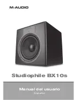 Preview for 1 page of M-Audio Studiophile BX10s (Spanish) Manual Del Usuario