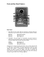 Предварительный просмотр 4 страницы M-Audio Studiophile BX5 User Manual