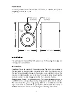 Предварительный просмотр 6 страницы M-Audio Studiophile BX5 User Manual