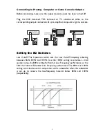 Предварительный просмотр 8 страницы M-Audio Studiophile BX5 User Manual