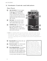 Предварительный просмотр 5 страницы M-Audio Studiophile CX5 User Manual