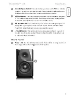 Предварительный просмотр 6 страницы M-Audio Studiophile CX5 User Manual