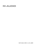 Предварительный просмотр 30 страницы M-Audio STUDIOPHILE DSM3 User Manual