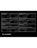 Предварительный просмотр 6 страницы M-Audio Studiophile Q40 User Manual