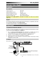 Preview for 2 page of M-Audio tirgger finger pro Quick Start Manual