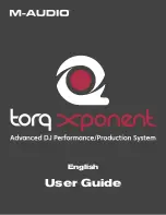 M-Audio Torq Xponent User Manual preview