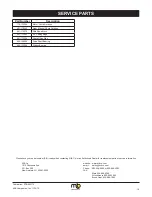 Предварительный просмотр 21 страницы M-B ZTB Operator And Parts Manual