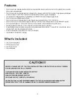 Preview for 5 page of M Box 0E-IA1250 Manual