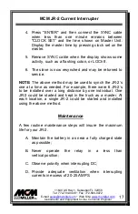 Preview for 17 page of M.C. MILLER 12830 Operating Manual