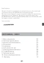 Preview for 3 page of M Confort CF 2000 User Manual