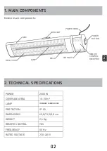 Preview for 4 page of M Confort CF 2000 User Manual