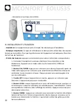 Предварительный просмотр 28 страницы M Confort Eolus 35 User Manual