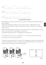 Предварительный просмотр 11 страницы M Confort SMALL User Manual