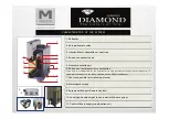 Предварительный просмотр 4 страницы M Design Diamond 550Vs Manual