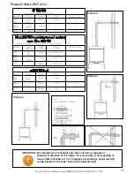 Предварительный просмотр 12 страницы M Design DIAMOND Gas 550V Instructions For Installation And Use Manual