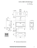 Предварительный просмотр 34 страницы M Design LUNA 1000 DH Gold Gas Instructions For Installation And Use Manual