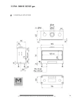 Preview for 34 page of M Design LUNA 1000H Instructions For Installation And Use Manual