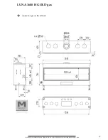 Preview for 37 page of M Design LUNA 1000H Instructions For Installation And Use Manual