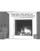 M Design LUNA 550DV Gold Gas Instructions For Installation And Use Manual preview