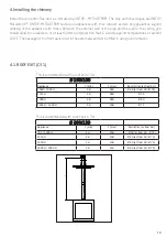 Предварительный просмотр 10 страницы M Design Luna Diamond Series Instructions For Installation And Use Manual