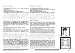 Preview for 12 page of M Design Luna Gold Series Instructions For Installation And Use Manual