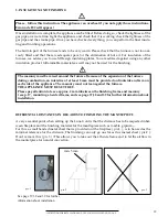 Preview for 12 page of M Design LUNA1300 RD GOLD GAS Instructions For Installation And Use Manual