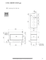 Preview for 26 page of M Design LUNA1300 RD GOLD GAS Instructions For Installation And Use Manual