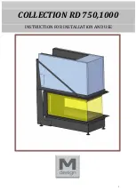 Preview for 1 page of M Design RD 750 Instructions For Installation And Use Manual