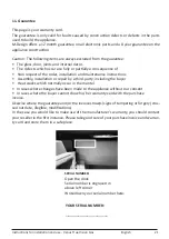 Preview for 21 page of M Design Venus True Vision 730 Instructions For Installation And Use Manual