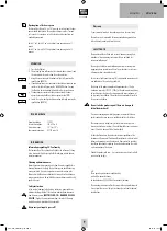 Предварительный просмотр 10 страницы M-E 4250109169405 Operating Instructions Manual